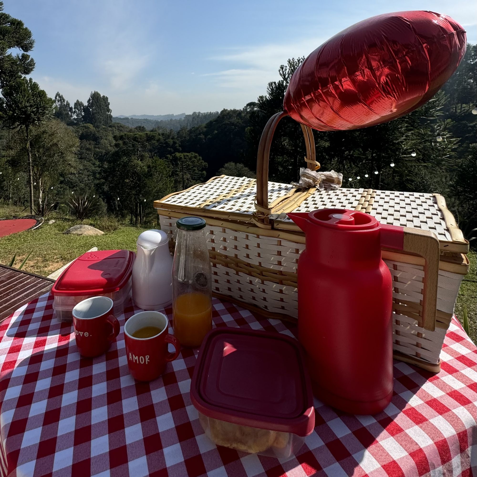 Cesta de Café da Manhã